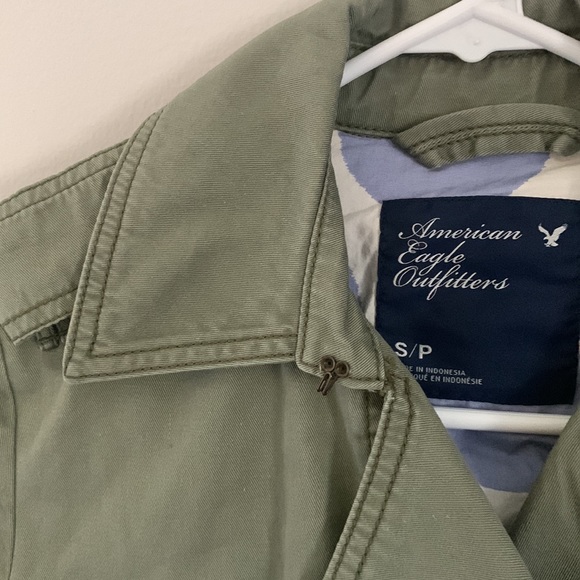 American Eagle Trench Coat - Picture 3 of 6